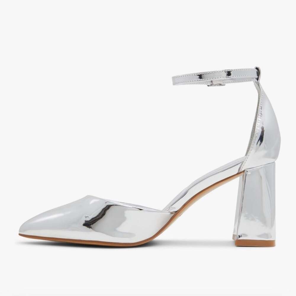 Aldo silver women pumps New size 6.5